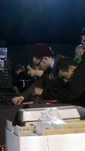 The 11th Doctor finds time for some comic shopping