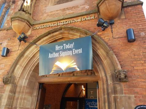 #SASE Sandbach Author Signing event at Sandbach town hall