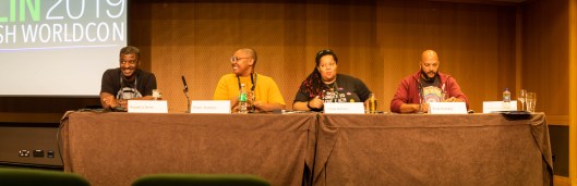 The black superhero panel.