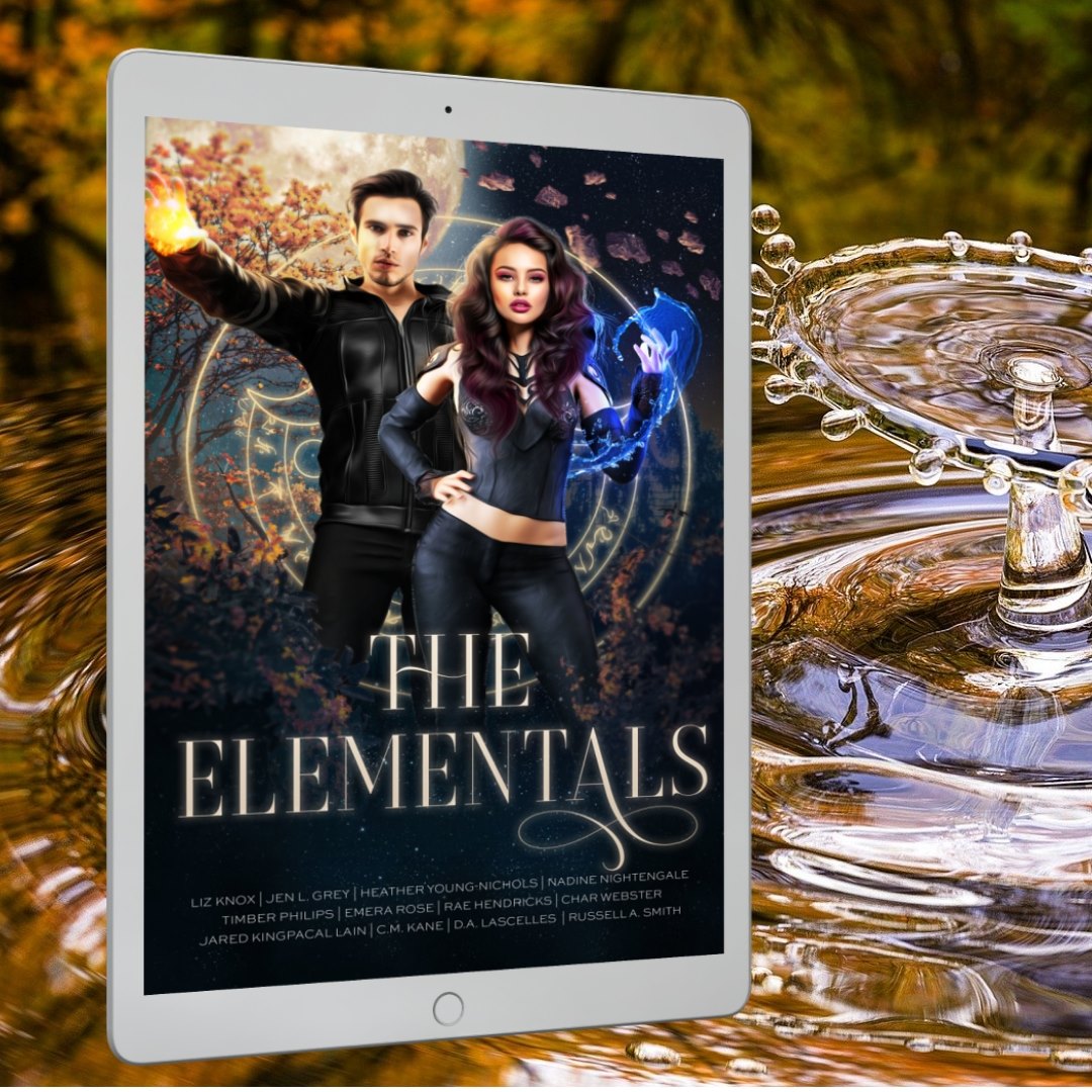 An image of the Elementals cover in a setting representing water